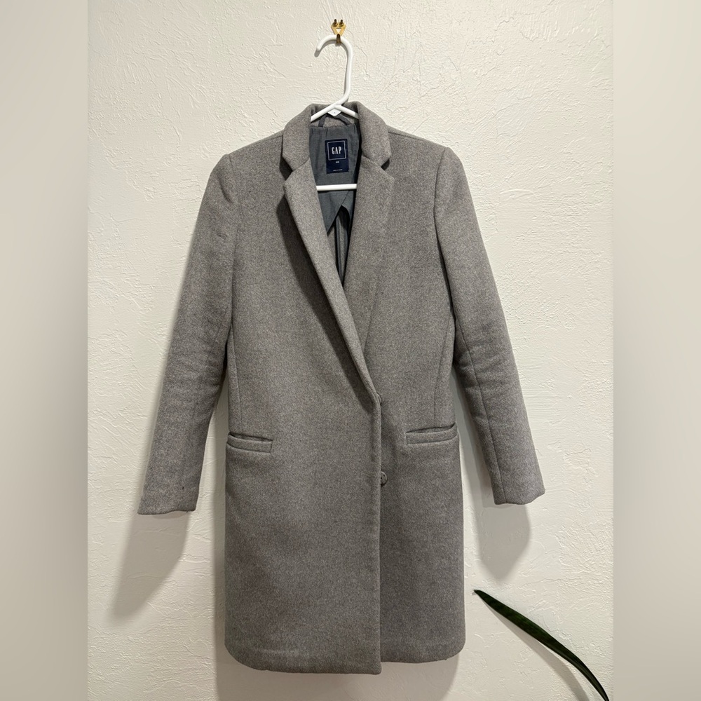 GAP Charcoal Wool Coat
